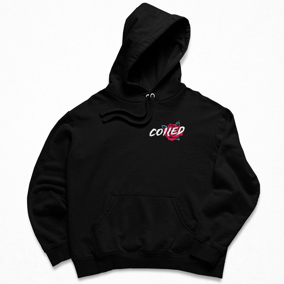 "Unisex Kapuzenpullover Hoodie mit JDM Backprint und Luftfahrwerk-Abbild von TuninghunterZ - Auto und Tuning Bekleidung für Auto und Tuningfans."
