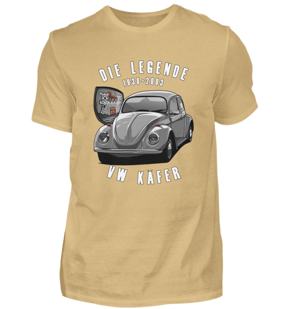 "VW Käfer T-Shirt von Tuninghunterz - Bekleidung für Auto und Tuningfans - Die Legende für Fans des Oldtimers."