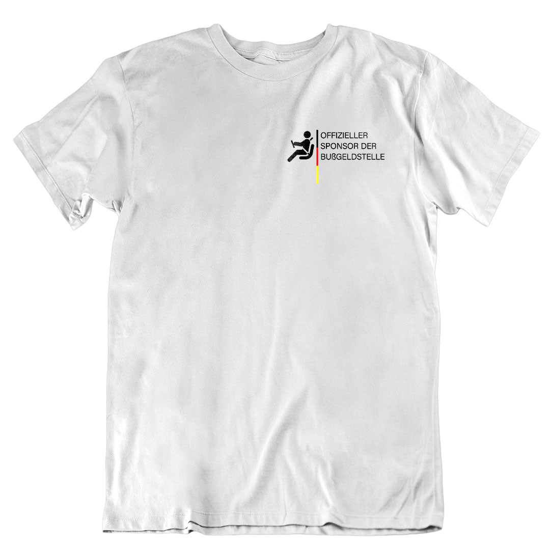 Offizieller Sponsor der Bußgeldstelle T-Shirt exklusiv bei Tuninghunterz
