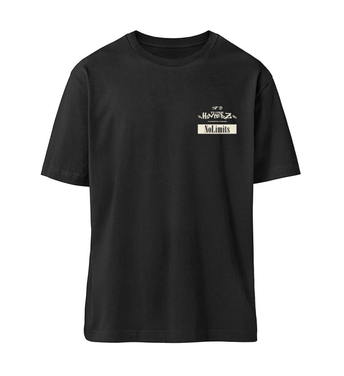 "190EVO x NO LIMITS (Backprint) Oversized Shirt - TuninghunterZ - Auto & Tuning Bekleidung für Mercedes 190EVO DTM Fans"