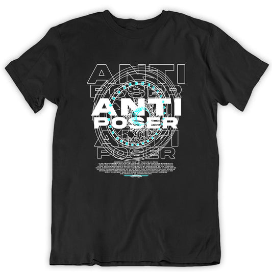 Anti Poser 2.0  - Herren Shirt - tuninghunterZ ist dein Onlineshop für Tuning-Bekleidung, Geschenke für Autofan oder Freund.