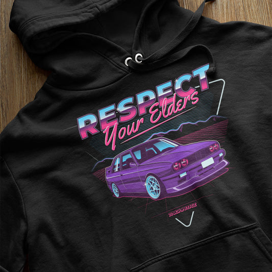 Respect BMW E30  - Unisex Kapuzenpullover Hoodie