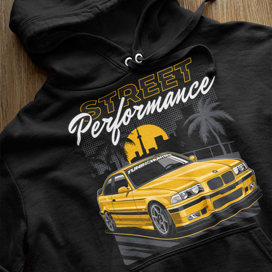 BMW E36 YELLOW - Unisex Kapuzenpullover Hoodie