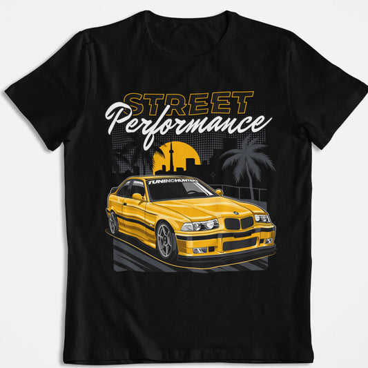 BMW E36 YELLOW T-Shirt