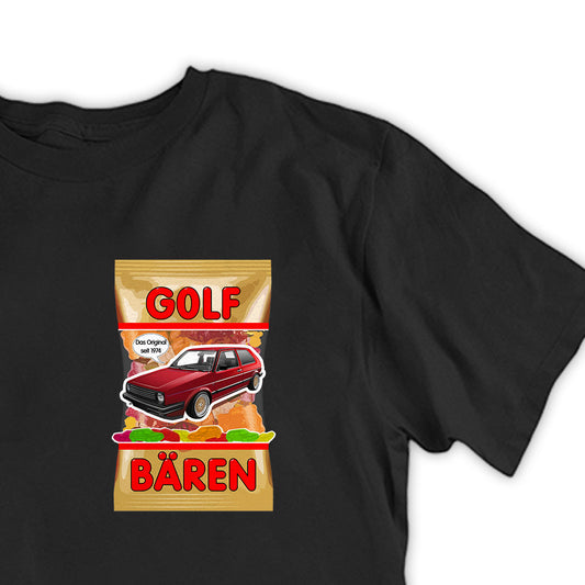 Golf Bären  - Herren Shirt - tuninghunterZ ist dein Onlineshop für Tuning-Bekleidung, Geschenke für Autofan oder Freund.