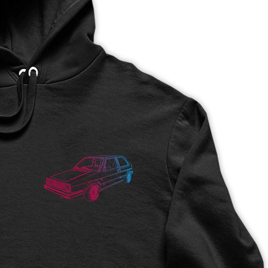 MK2  - Unisex Kapuzenpullover Hoodie - tuninghunterZ ist dein Onlineshop für Tuning-Bekleidung, Geschenke für Autofan oder Freund.