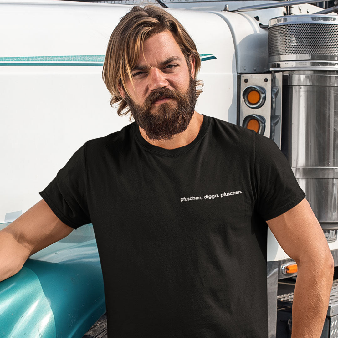 Pfuschen T-Shirt - tuninghunterZ ist dein Onlineshop für Tuning-Bekleidung, Geschenke für Autofan oder Freund.