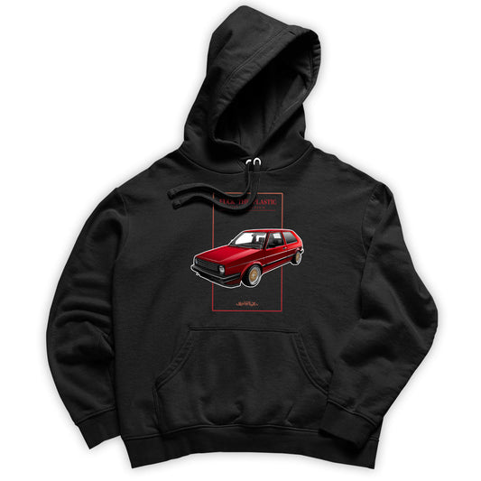 Fuck the plastic MK2  - Unisex Kapuzenpullover Hoodie - tuninghunterZ ist dein Onlineshop für Tuning-Bekleidung, Geschenke für Autofan oder Freund.