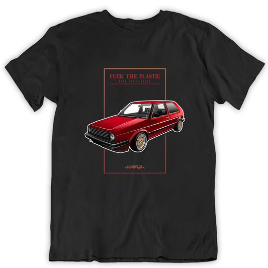 Ride the classic MK2  - Herren Shirt - tuninghunterZ ist dein Onlineshop für Tuning-Bekleidung, Geschenke für Autofan oder Freund.